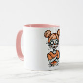 ハロウィン不気味の人形 マグカップ (正面左)