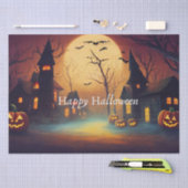 ハロウィン不気味の城クラフト 薄葉紙 (クラフト)