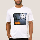 ハロウィン不気味の夜景 Tシャツ (正面)