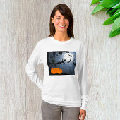 ハロウィン不気味の夜景 Tシャツ