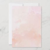 ハロウィン不気味の小さなブーブベイビーシャワー 招待状 (裏面)