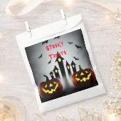 ハロウィン不気味の扱い不気味なジャック'oランタン フェイバーバッグ (クリップ留めされた状態)