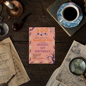 ハロウィン不気味の衣装の誕生日パーティーの招待状 招待状