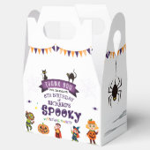 ハロウィン不気味の衣装子供の誕生日パーティー フェイバーボックス (オープン)