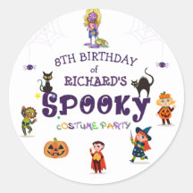 ハロウィン不気味の衣装子供の誕生日パーティー