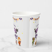 ハロウィン不気味の衣装子供の誕生日パーティー 紙コップ (右)