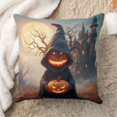 ハロウィン不気味の設定 クッション (ブランケット)