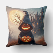 ハロウィン不気味の設定 クッション (裏面)