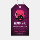 ハロウィン不気味の誕生日パーティーを開こう ギフトタグ (正面)