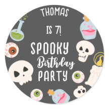 ハロウィン不気味の誕生日パーティー