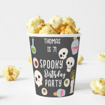 ハロウィン不気味の誕生日パーティー