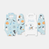 ハロウィン不気味の誕生日ブルーボーイカボチャ フェイバーボックス (折り畳みなし)