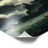 ハロウィン不気味の風景 フォトプリント            (角)