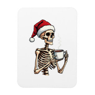 ハロウィン不気味の飲み込みコーヒークリスマスサンタ マグネット
