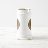 ハロウィン不気味の魔女の家とヴァンパイア城 ビールジョッキ (中央)