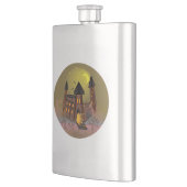 ハロウィン不気味の魔女の家とヴァンパイア城 フラスク (左)