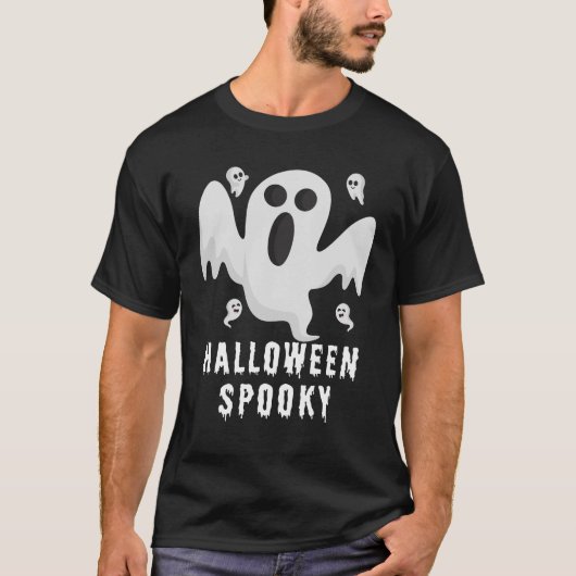 ハロウィン不気味のTシャツ – 不気味さを受け入れる! Tシャツ (正面)