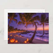 ハロウィン不気味アット・ザ・ビーチはがき シーズンポストカード (正面/裏面)