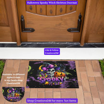 ハロウィン不気味ウィッチスケルトン