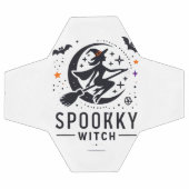 ハロウィン不気味ウィッチデザイン – オ飛んでいるン箒 サッカーボール (フラット)