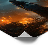 ハロウィン不気味ウィッチ旧市街 ポスター (角)