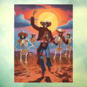 ハロウィン不気味ウィンドウの固定 ウィンドウサイン (シート3)