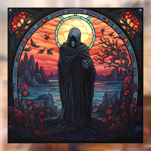 ハロウィン不気味ウィンドウの固定 ウィンドウサイン (シート2)