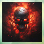 ハロウィン不気味ウィンドウの固定 ウィンドウサイン (シート3)