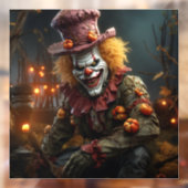 ハロウィン不気味ウィンドウの固定 ウィンドウサイン (シート2)