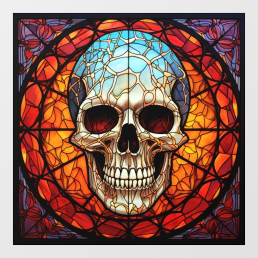 ハロウィン不気味ウィンドウの固定 ウィンドウサイン (シート)