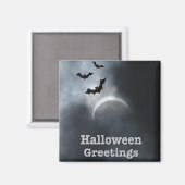 ハロウィン不気味エクリプスの挨拶 マグネット (正面/裏面)