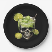 ハロウィン不気味カクテルパーティー紙プレート ペーパープレート (正面)