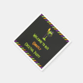 ハロウィン不気味カクテルパーティー スタンダードカクテルナプキン (角)