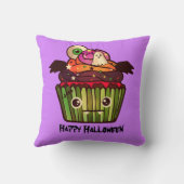 ハロウィン不気味カップケーキ クッション (裏面)