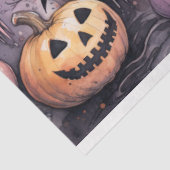 ハロウィン不気味カボチャ1デクページ紙 薄葉紙 (詳細)