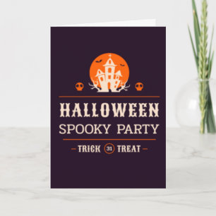 ハロウィン不気味カード カード