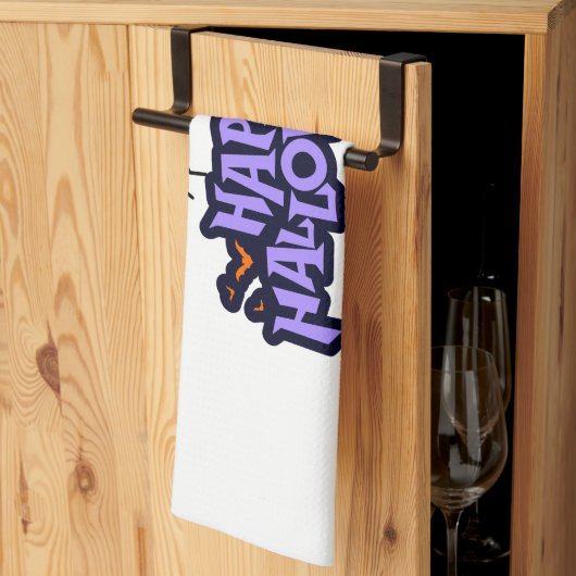 ハロウィン不気味キッチンタオル キッチンタオル (三つ折り)