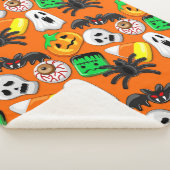 ハロウィン不気味キャンディパーティー シェルパブランケット (3/4)