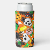 ハロウィン不気味キャンディパーティー スリム缶クーラー (Seltzer裏面)