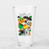 ハロウィン不気味キャンディパーティー タンブラーグラス (正面)