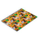 ハロウィン不気味キャンディパーティー ノートブック (左側)