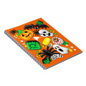 ハロウィン不気味キャンディパーティー ノートブック (右側)