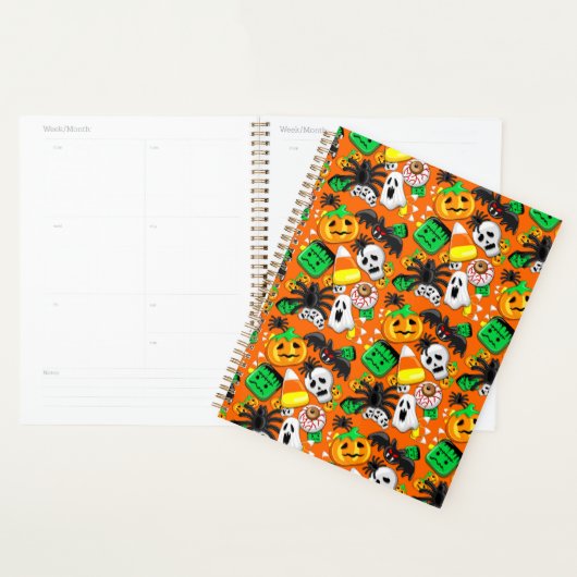 ハロウィン不気味キャンディパーティー プランナー手帳 (ディスプレー)