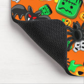 ハロウィン不気味キャンディパーティー マウスパッド (コーナー)