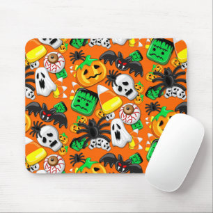 ハロウィン不気味キャンディパーティー マウスパッド