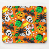ハロウィン不気味キャンディパーティー マウスパッド (正面)