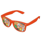 ハロウィン不気味キャンディパーティー レトロサングラス (アングル)