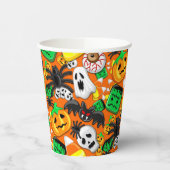 ハロウィン不気味キャンディパーティー 紙コップ (左)
