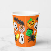 ハロウィン不気味キャンディパーティー 紙コップ (右)