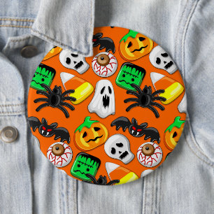 ハロウィン不気味キャンディパーティー 缶バッジ